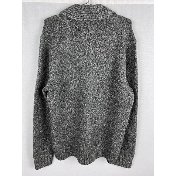 Old Navy Sweater Mens Shawl Collar Pullover Preppy Grandpa Countryside Cozy Warm - Picture 5 of 5